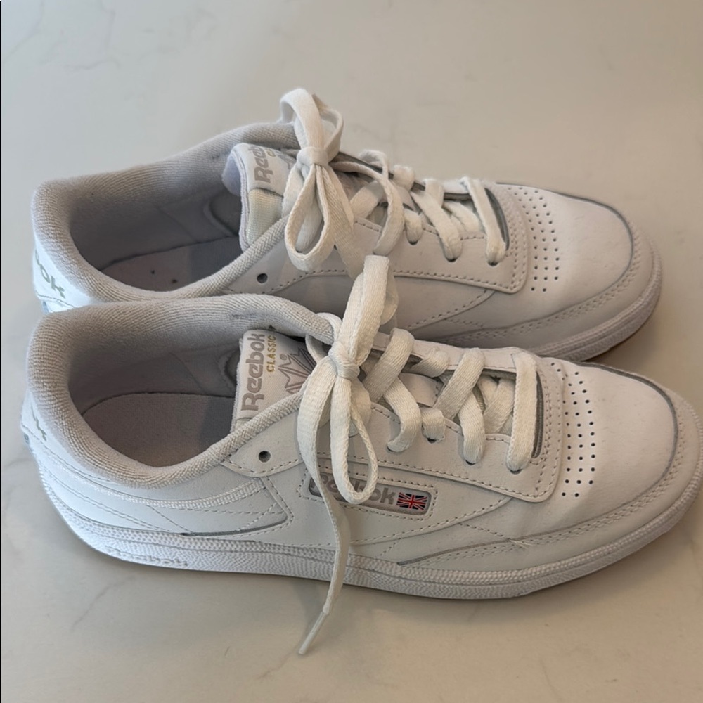 Reebok White Club C 85 Sneakers Classic Design